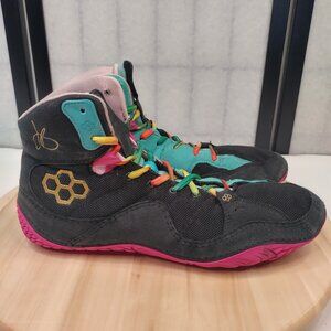 RUDIS JB1 Miami Colorway Jordan Burroughs Aqua Wrestling Shoes Men US 10